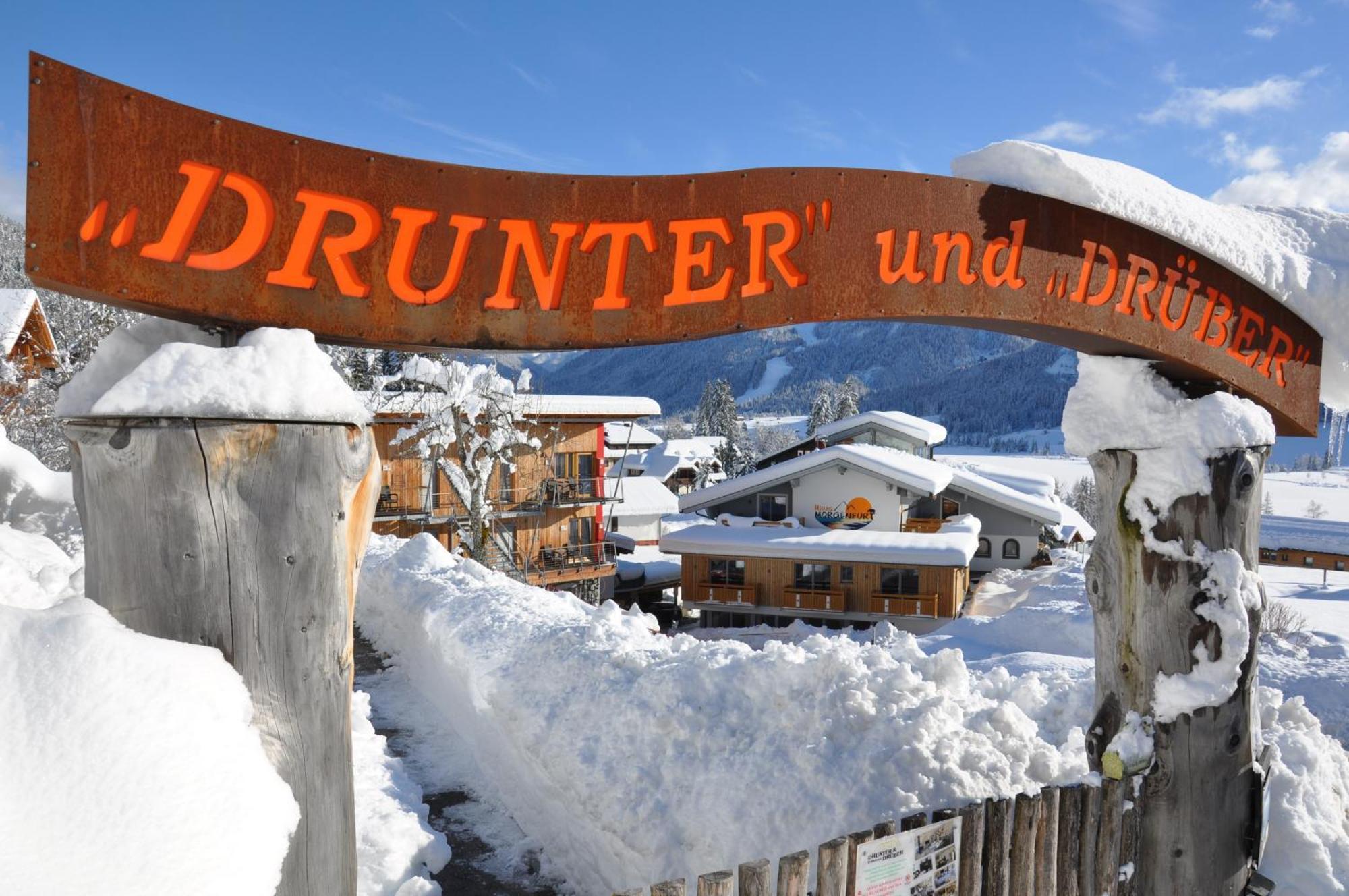 Erdhaeuser Und Apartments Mit Seeblick Und Alleinlage Weissensee Luaran gambar
