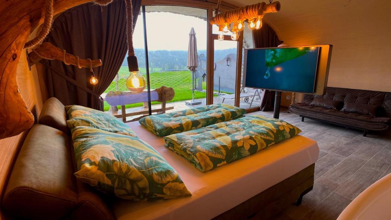 Erdhaeuser Und Apartments Mit Seeblick Und Alleinlage Weissensee Luaran gambar