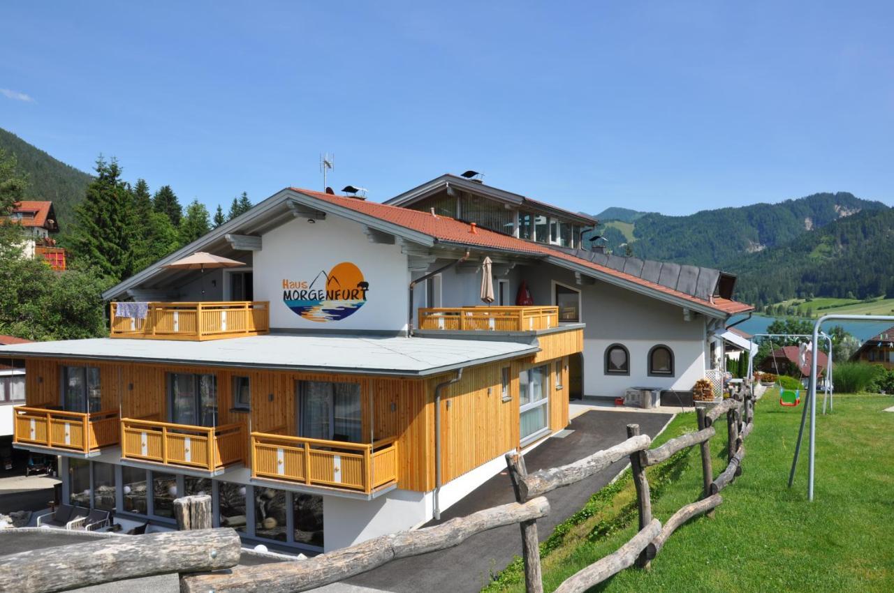 Erdhaeuser Und Apartments Mit Seeblick Und Alleinlage Weissensee Luaran gambar