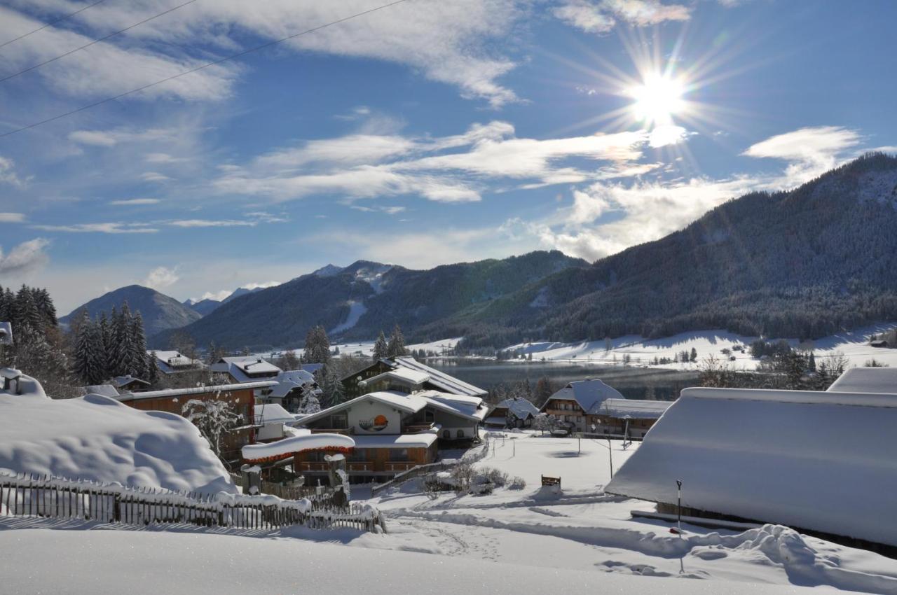 Erdhaeuser Und Apartments Mit Seeblick Und Alleinlage Weissensee Luaran gambar